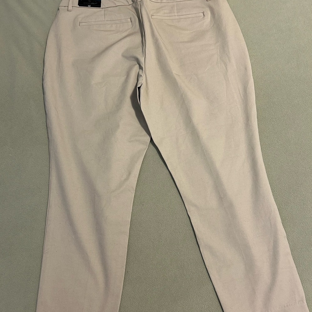 NWT sz 18W Worthington beige Ankle Pants - Picture 3 of 5